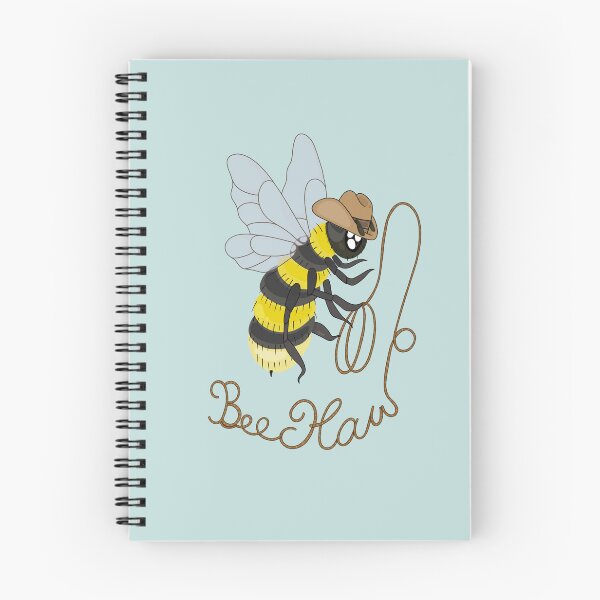 Item preview, Cowboy Bee Sticker designed and sold by LittleRockArt.