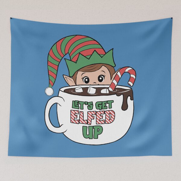Item preview, Let's Get Elfed Up designed and sold by BaffledSnout.