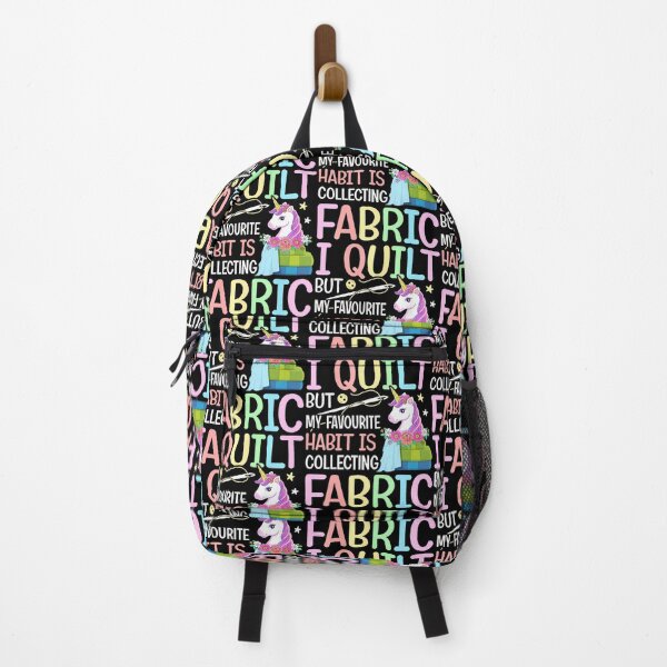 Item preview, I Quilt But My Favourite Habit Is Fabric Quilting Sew Girl designed and sold by JanieLucia.