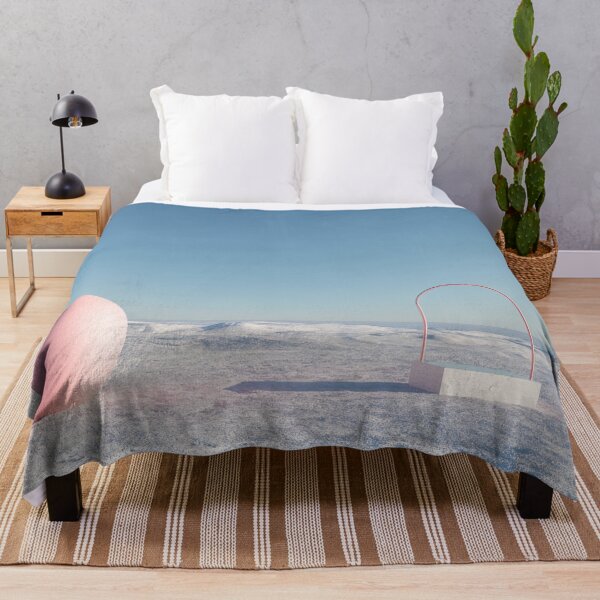 Item preview, Soft pink sphere on frosty landscape designed and sold by anytka.