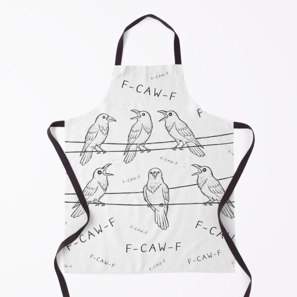 Item preview, Vintage Crows on Power Lines – Funny F-CAW-F designed and sold by ArtsMichalShop.