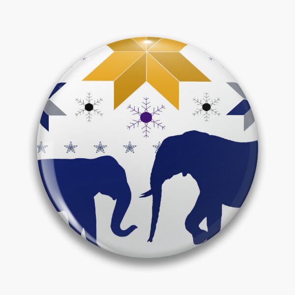 Item preview, Merry Christmas I Elephants designed and sold by Anja Semling.