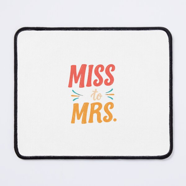 Item preview, Miss to Mrs – Hand-Drawn Celebration Artwork designed and sold by BABUSHOP5.