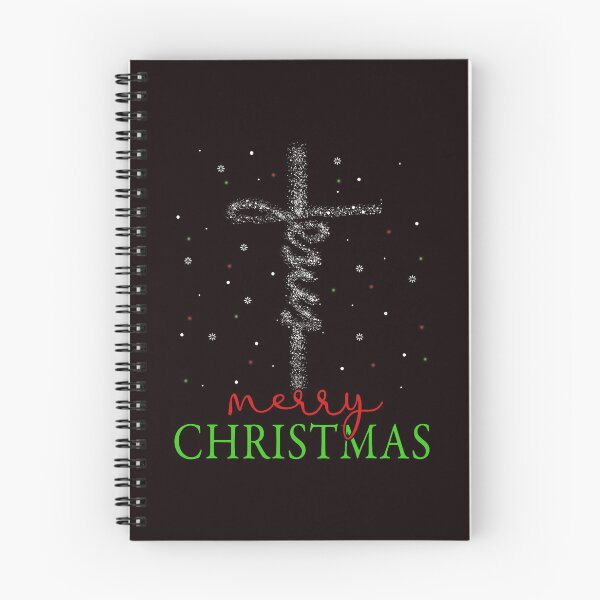 Item preview, Merry Christmas Cross Scripture Snow Scene designed and sold by ImeldaSparks.