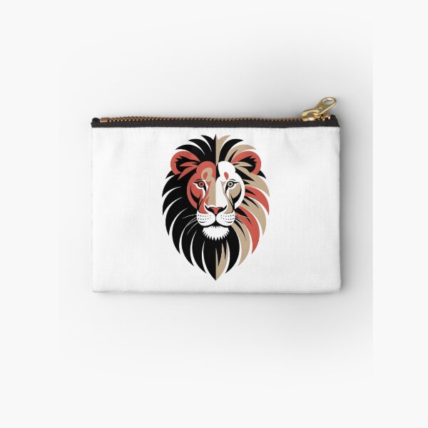 Item preview, Geometric Lion Art Deco Print designed and sold by Selirnoop.