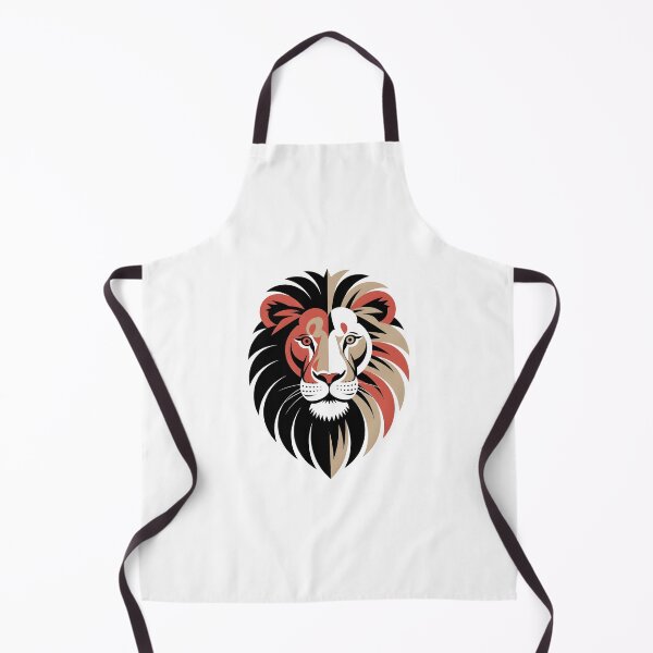 Item preview, Geometric Lion Art Deco Print designed and sold by Selirnoop.