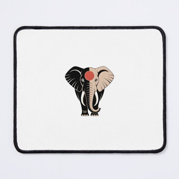 Item preview, Geometric Elephant Art Deco Print designed and sold by Selirnoop.