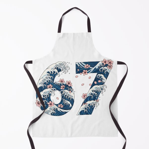 Item preview, Japanese Waves and Sakura 67 Meme Girl designed and sold by ArtsMichalShop.