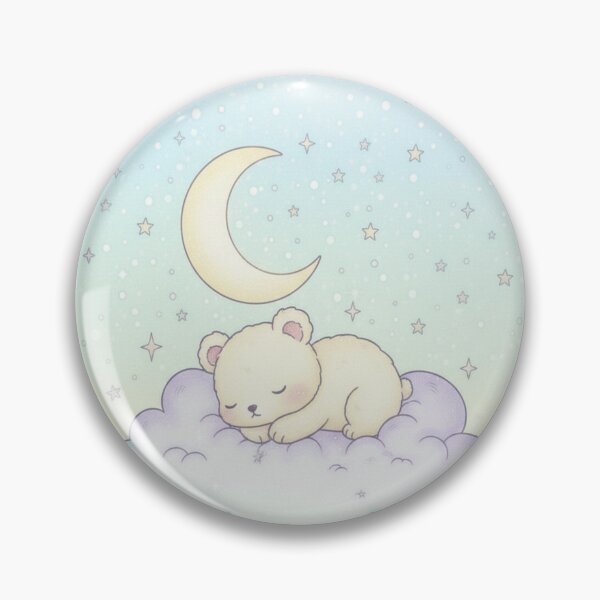 Item preview, Pastel Dream Bear Tough Phone Case — Cute Sleeping Bear on Cloud, Moon & Stars Protective Cover designed and sold by Nitachan.