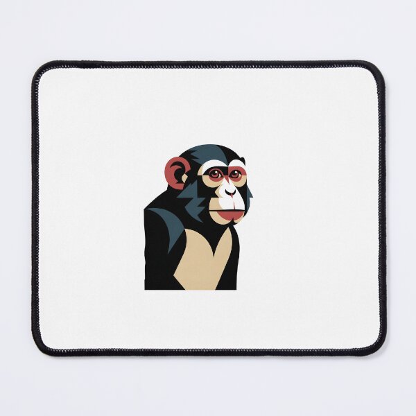 Item preview, Geometric Monkey Art Deco Print designed and sold by Selirnoop.