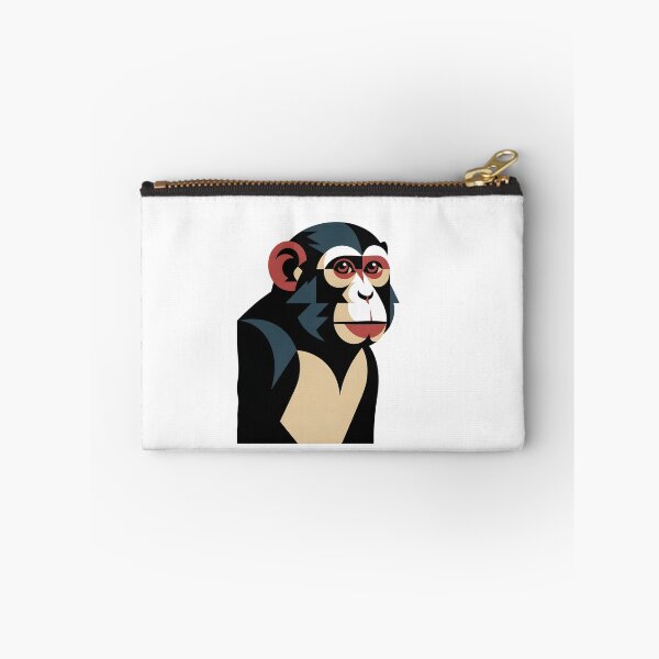Item preview, Geometric Monkey Art Deco Print designed and sold by Selirnoop.