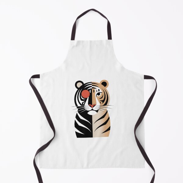 Item preview, Geometric Tiger Art Deco Print designed and sold by Selirnoop.