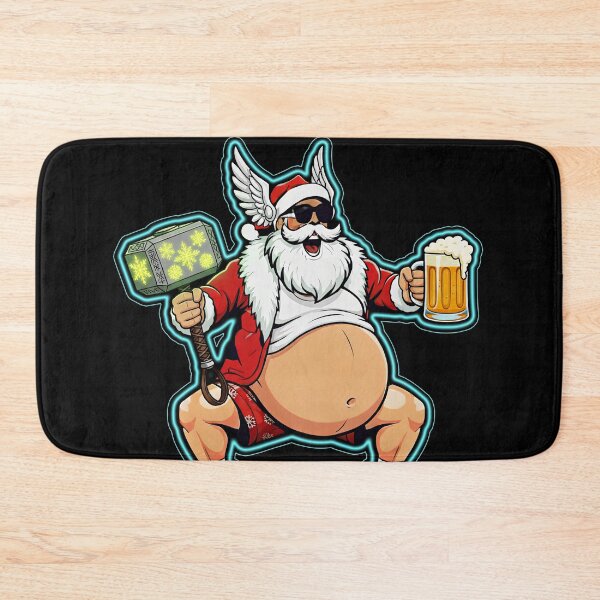 Item preview, Thor's Pub – Where Santa Strikes Twice designed and sold by ArtsMichalShop.