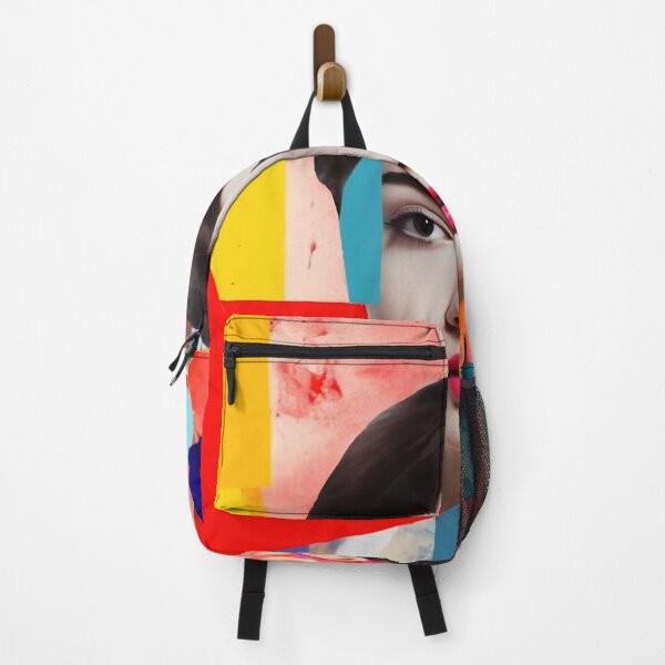 Item preview, Popup poster with woman portrait. Colorful digital art designed and sold by anytka.