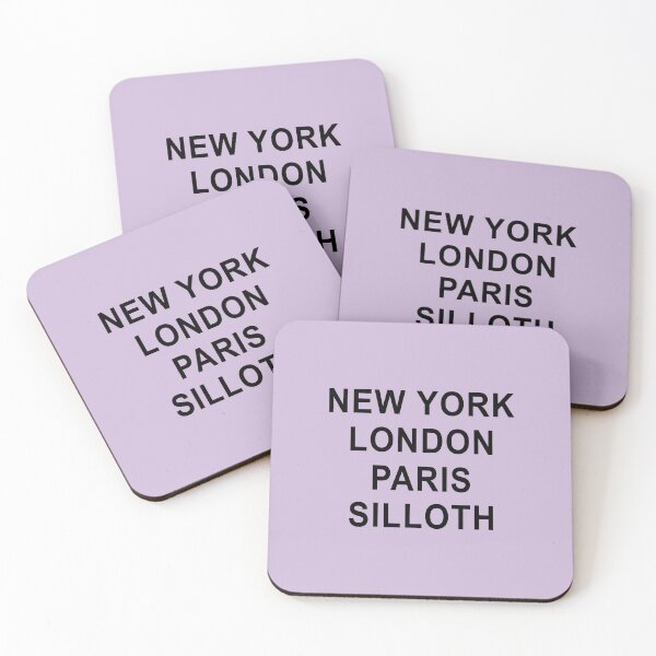 Item preview, New York, London, Paris, Silloth designed and sold by Jeallan Designs.