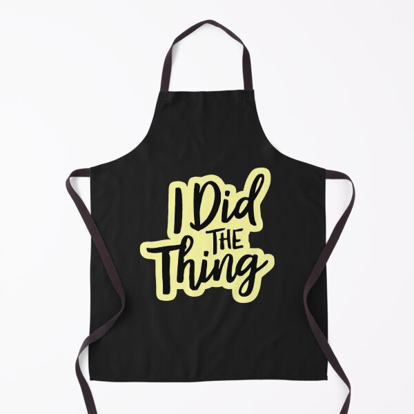 Item preview, I Did The Thing Funny Sticker - Minimalist Motivational Quote - Hand Lettering Achievement Decal designed and sold by arceeddesign.