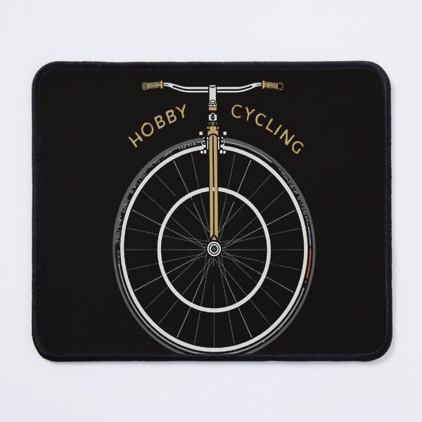 Item preview, Hobby Cycling – Minimal Retro Front Wheel Design designed and sold by The Mystic Richard.