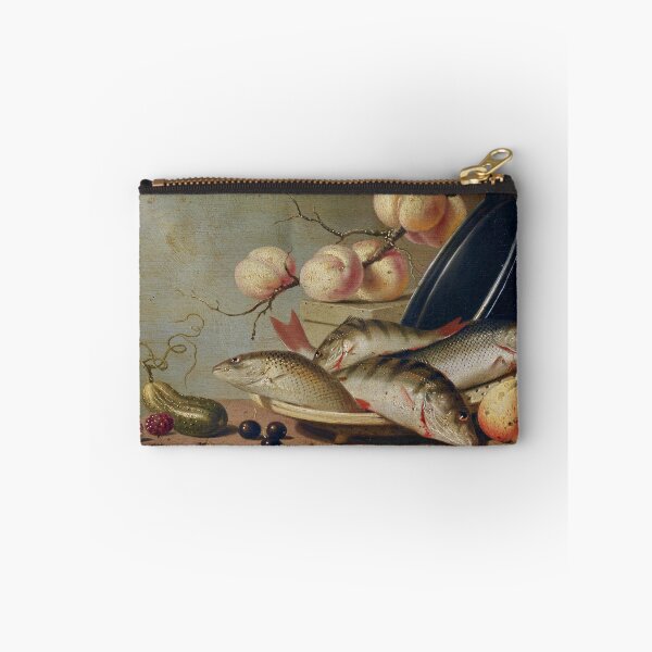Item preview, Vintage Art | Still Life with Fish and Fruit designed and sold by UBU-space.