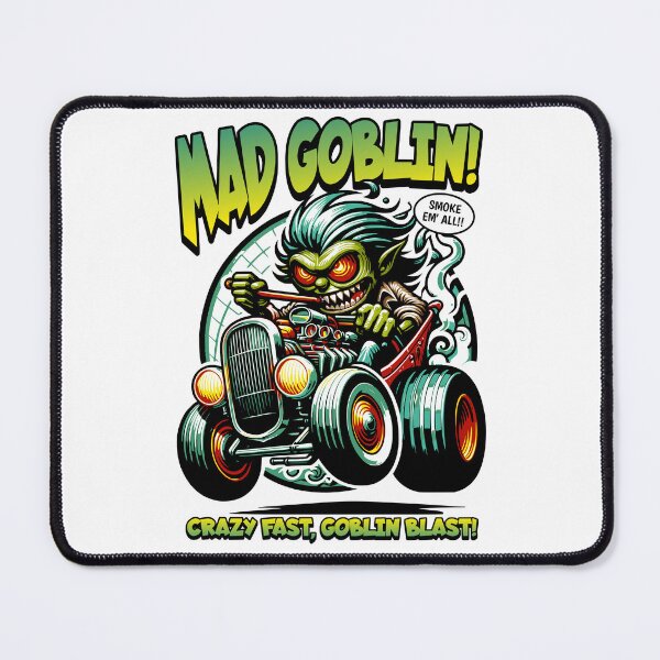 Item preview, Mad Goblin: Crazy Fast Blast designed and sold by Mosaiic1.