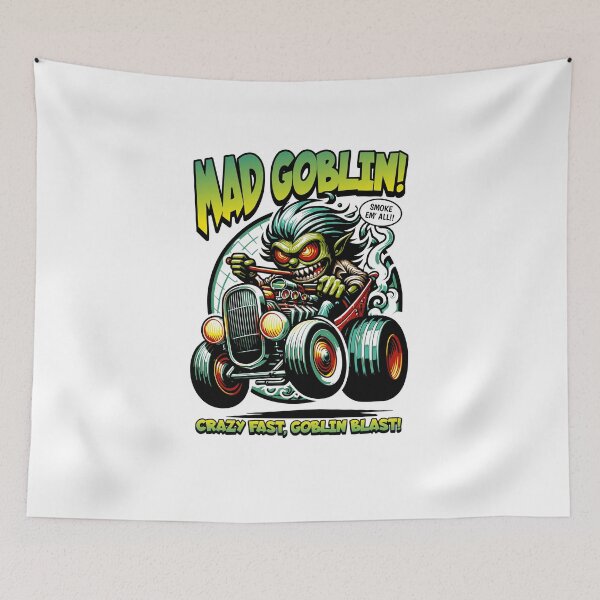 Item preview, Mad Goblin: Crazy Fast Blast designed and sold by Mosaiic1.