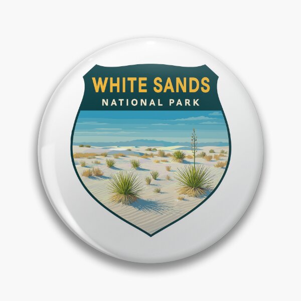 Item preview, White Sands National Park Desert Dunes Sticker designed and sold by Ismeal Von.