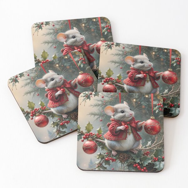 Item preview, Christmas Mouse designed and sold by Beverley  Watson.