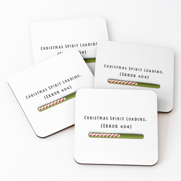 Item preview, Christmas Spirit Loading… (Error 404) designed and sold by Meeseeeks.