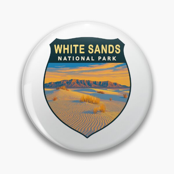 Item preview, White Sands National Park Desert Dunes Sticker designed and sold by Ismeal Von.