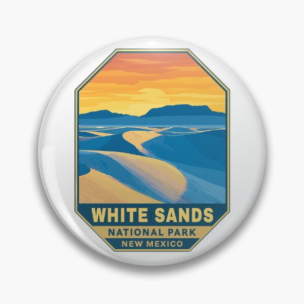 Item preview, White Sands National Park Desert Dunes Sticker designed and sold by Ismeal Von.
