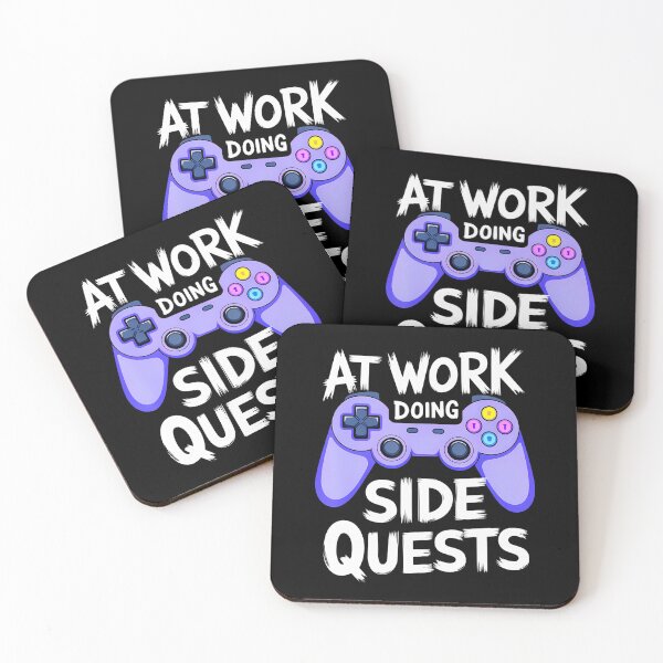 Item preview, Gamers At Work Doing Side Quests Employee Coworker Gaming designed and sold by AlicaMonica.