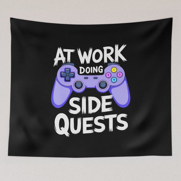 Item preview, Gamers At Work Doing Side Quests Employee Coworker Gaming designed and sold by AlicaMonica.