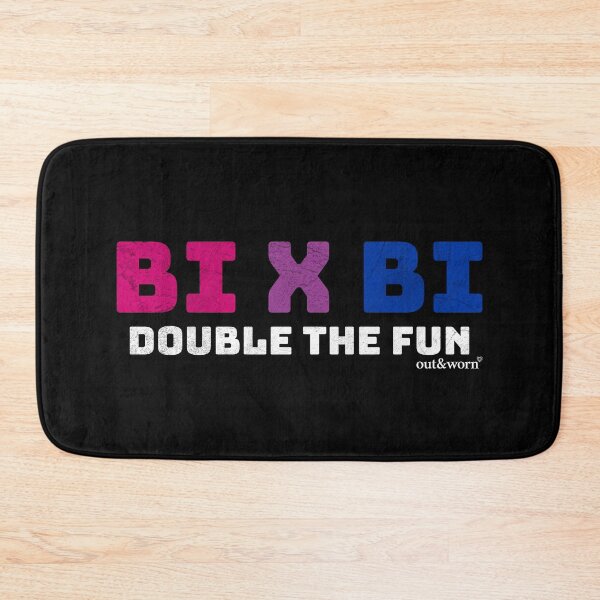 Item preview, BI x BI / Double The Fun - Bisexual Design designed and sold by outandworn.