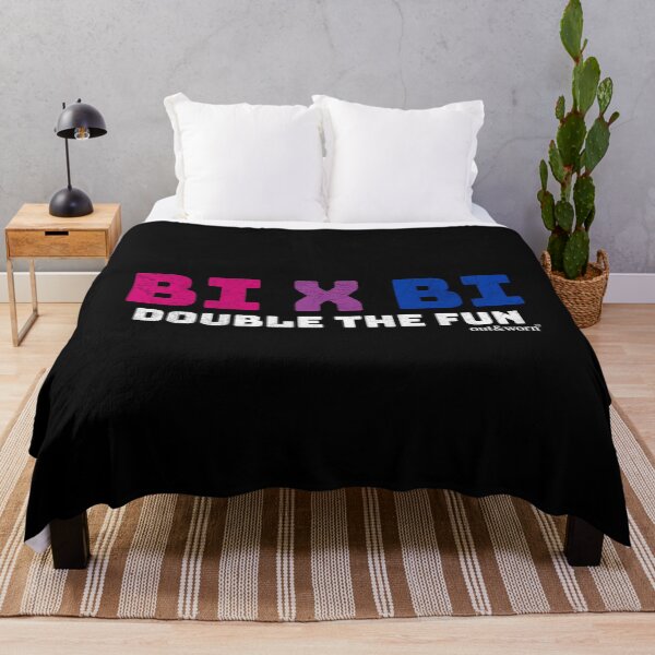 Item preview, BI x BI / Double The Fun - Bisexual Design designed and sold by outandworn.