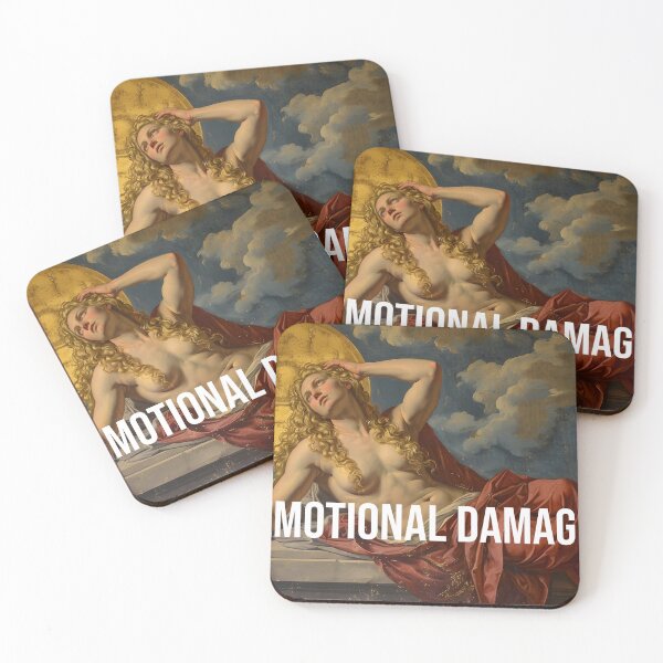 Item preview, Emotional damage - Fine Art meme  designed and sold by MarieBlly.