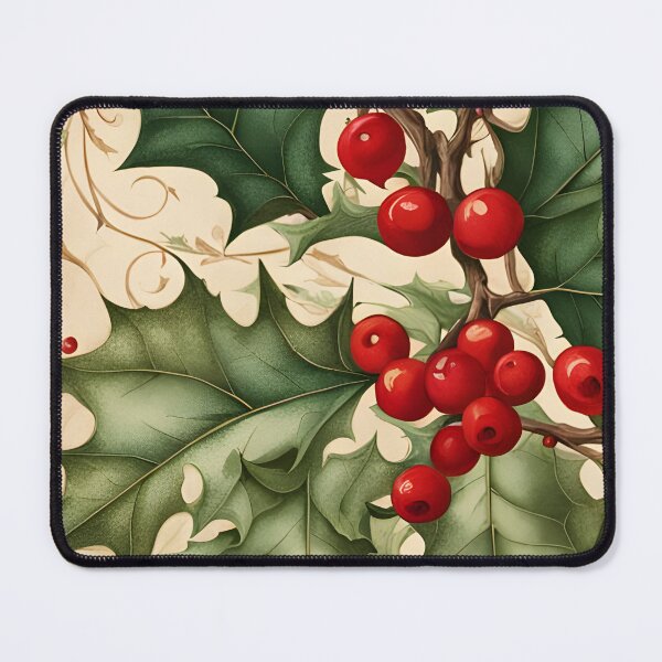 Item preview, Vintage Holly Tree Branch designed and sold by TisaMayfly.