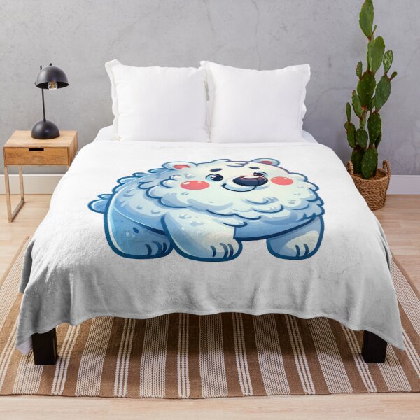 Item preview, Cute Polar Bear Sticker – Kawaii Arctic Animal Chubby Winter Design designed and sold by LunaPixelStudio.
