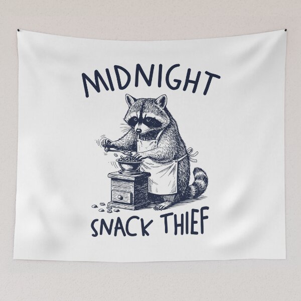 Item preview, Midnight Snack Thief Raccoon designed and sold by TeeVerse27.