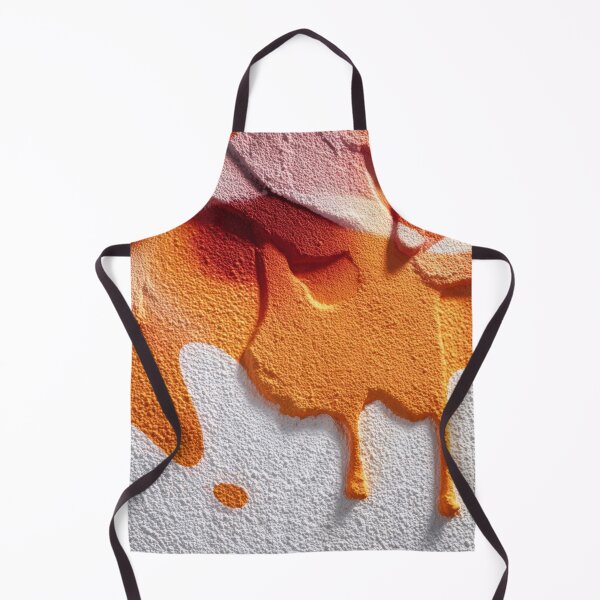 Item preview, Bright orange mural on wall designed and sold by anytka.