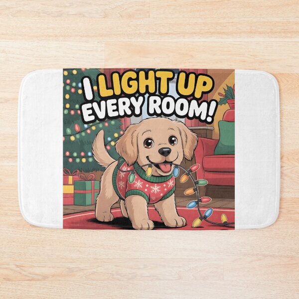 Item preview, Santa Paws Coming to Town – Cute Dog Christmas Design designed and sold by Style-Sense.