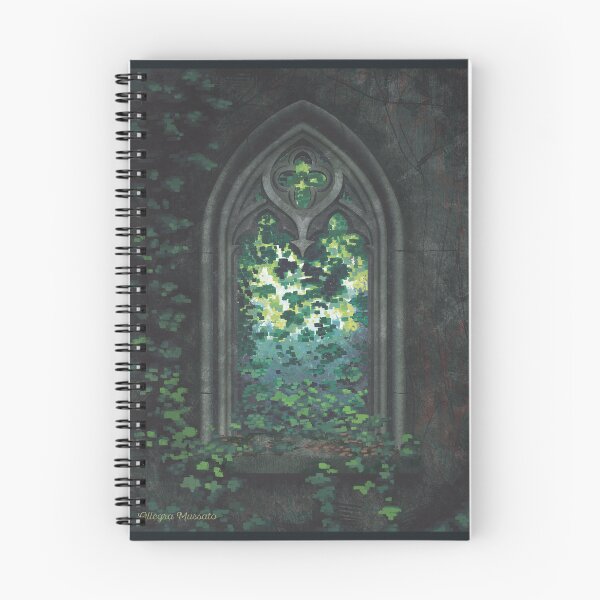 Item preview, Gothic Window Overgrown designed and sold by AllegraMussato.