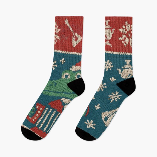 Item preview, Gena’s Ugly Christmas Sweater — Happy New Year, Comrades! designed and sold by Russian101.