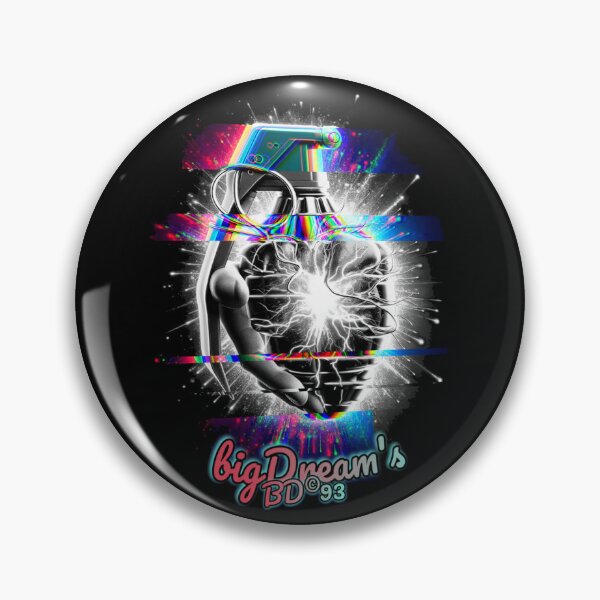 Item preview, Bigdreams Heartgrenade Streakglitch designed and sold by bigDreams-BD93.