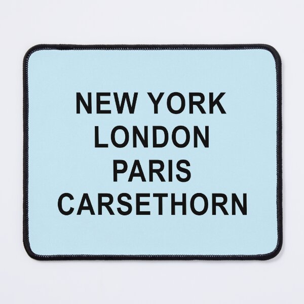 Item preview, New York, London, Paris, Carsethorn designed and sold by Jeallan Designs.