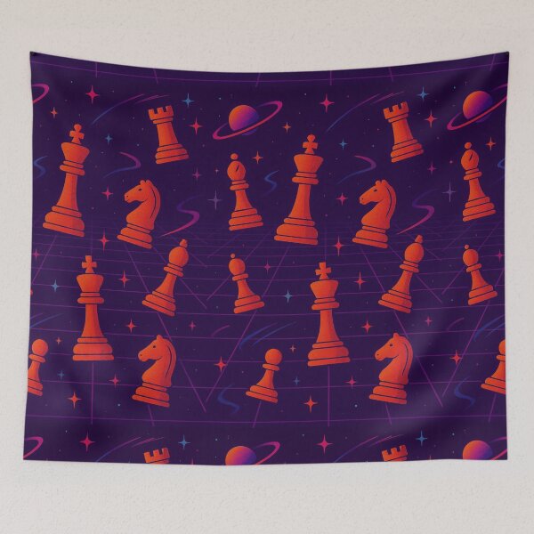 Item preview, Fun Chess Pattern Art designed and sold by Planetporridge.