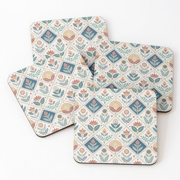Item preview, Geometric Picnic Motifs designed and sold by Shuga-Design.