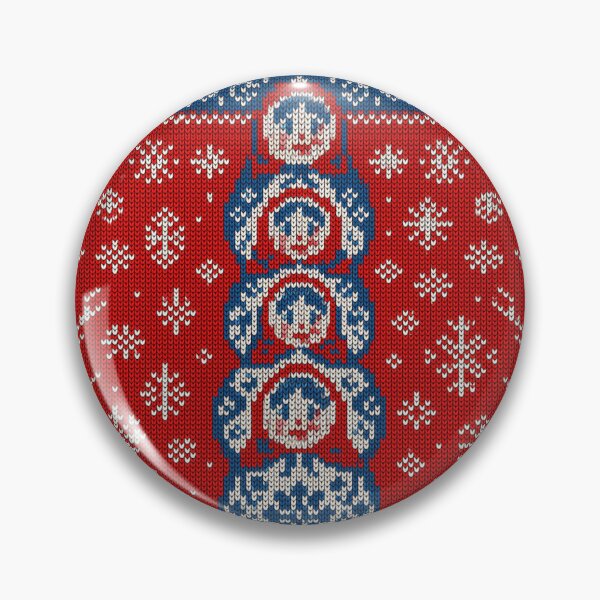 Item preview, Winter Matryoshka Stack - Slavic Knit Pattern designed and sold by Russian101.