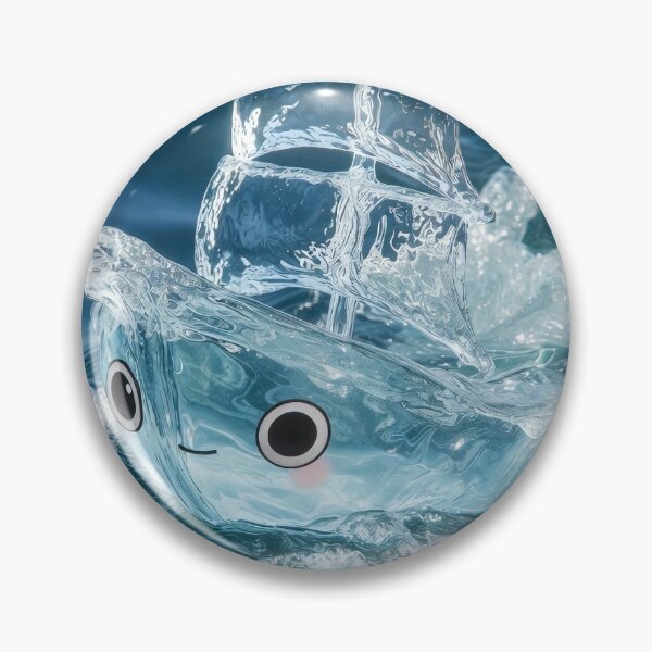 Artikelvorschau, Kawaii Ice Ship on Water – Cute Frozen Sailing Boat entworfen und verkauft von NordseeSteel.