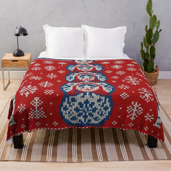 Item preview, Winter Matryoshka Stack - Slavic Knit Pattern designed and sold by Russian101.