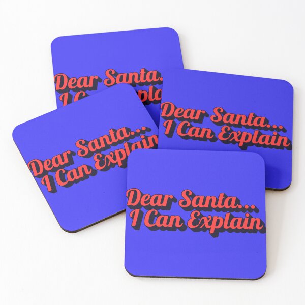Item preview, Querido Santa, puedo explicar designed and sold by danaszczepan.