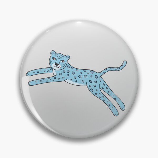Item preview, Colorful Jumping Leopards – Cute Minimalist Cat Patter designed and sold by arnalogard.